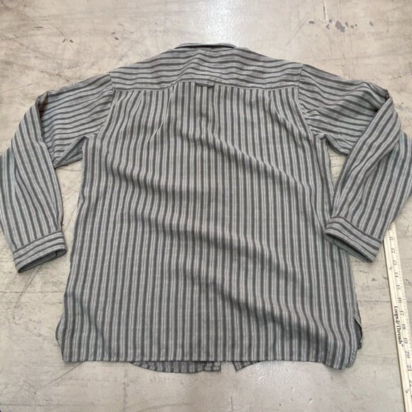 The North Face Brown Button Down Shirt Size Large - Picture 10 of 14